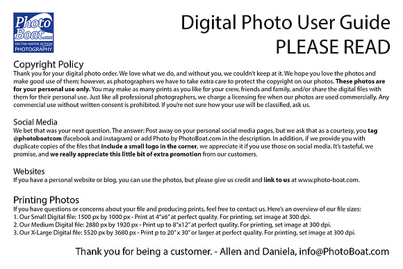 Digital Photo User Guide June 2017
