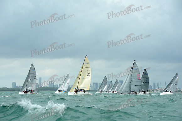 2015 Melges 24 Miami Invitational F 078