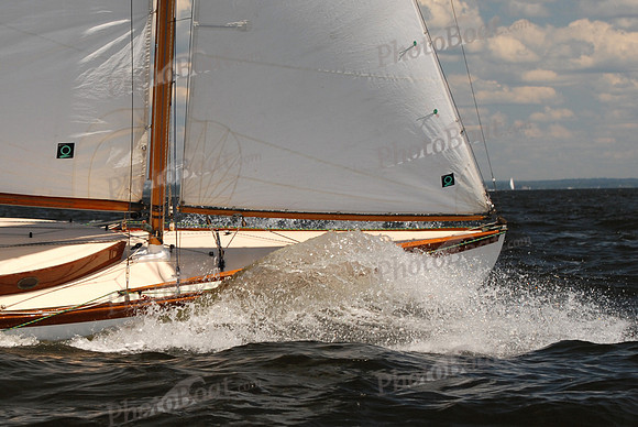 S Boat Bow Wave - Large Color