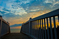 Walkway at Sunrise